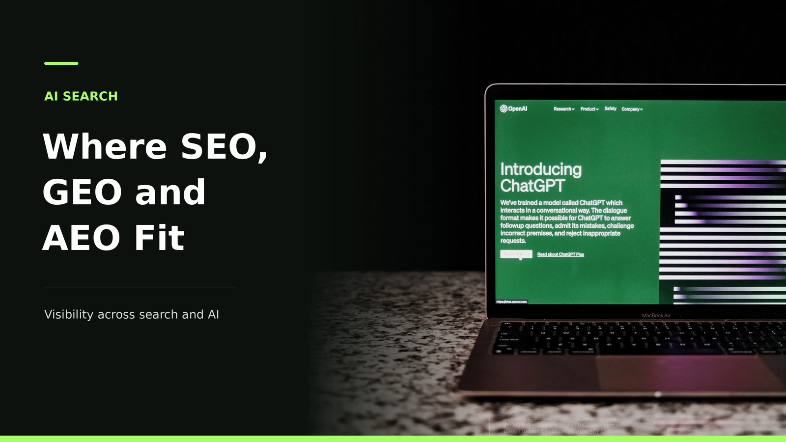 AI search where SEO, GEO and AEO fit